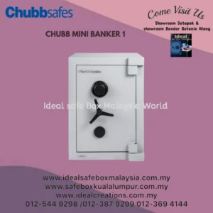 Chubbsafes Mini Banker Safe - (Size 1)_160kg