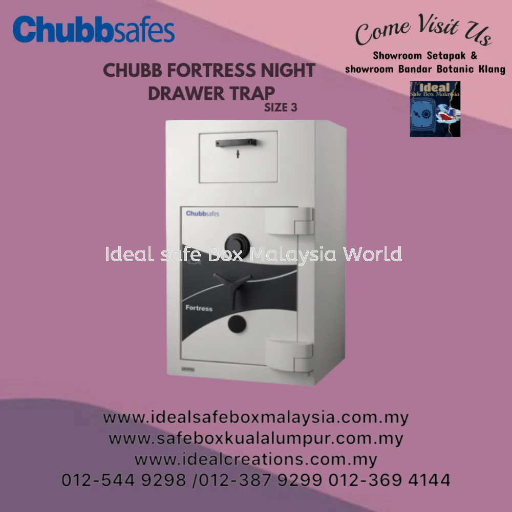 Chubbsafes Fortress Safe Night Drawer Trap (Size 3)_660kg