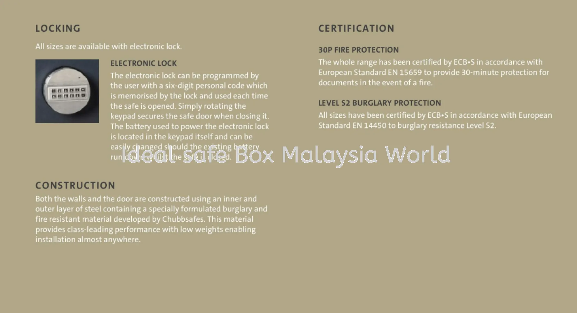 Chubbsafes Viper Safe (Model 35)_38kg - Image 4